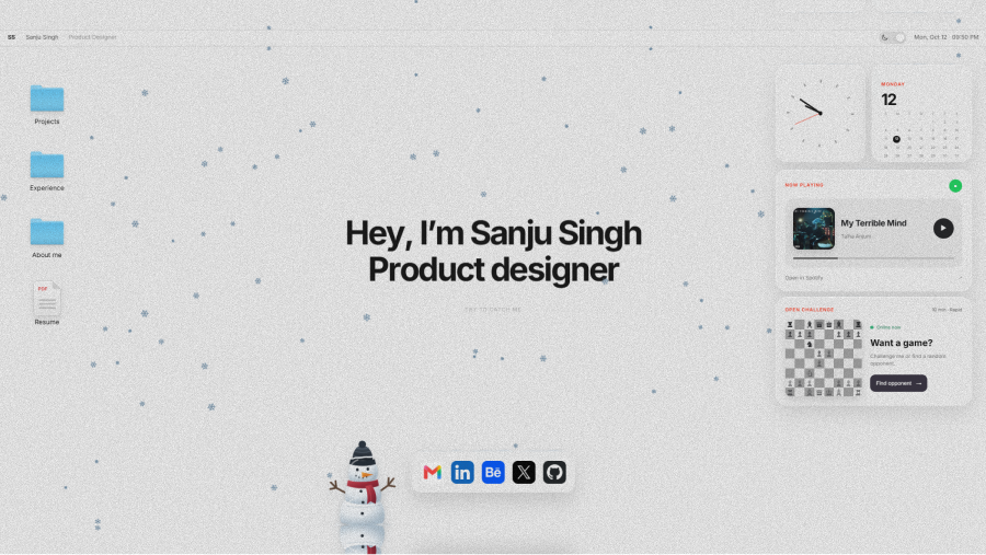 Desktop Portfolio